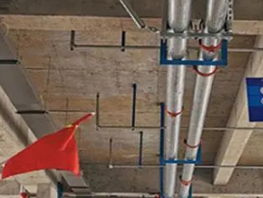 泸县管廊支架的安装方法